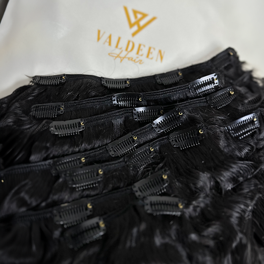 Clip Ins: Burmese Curly | Black