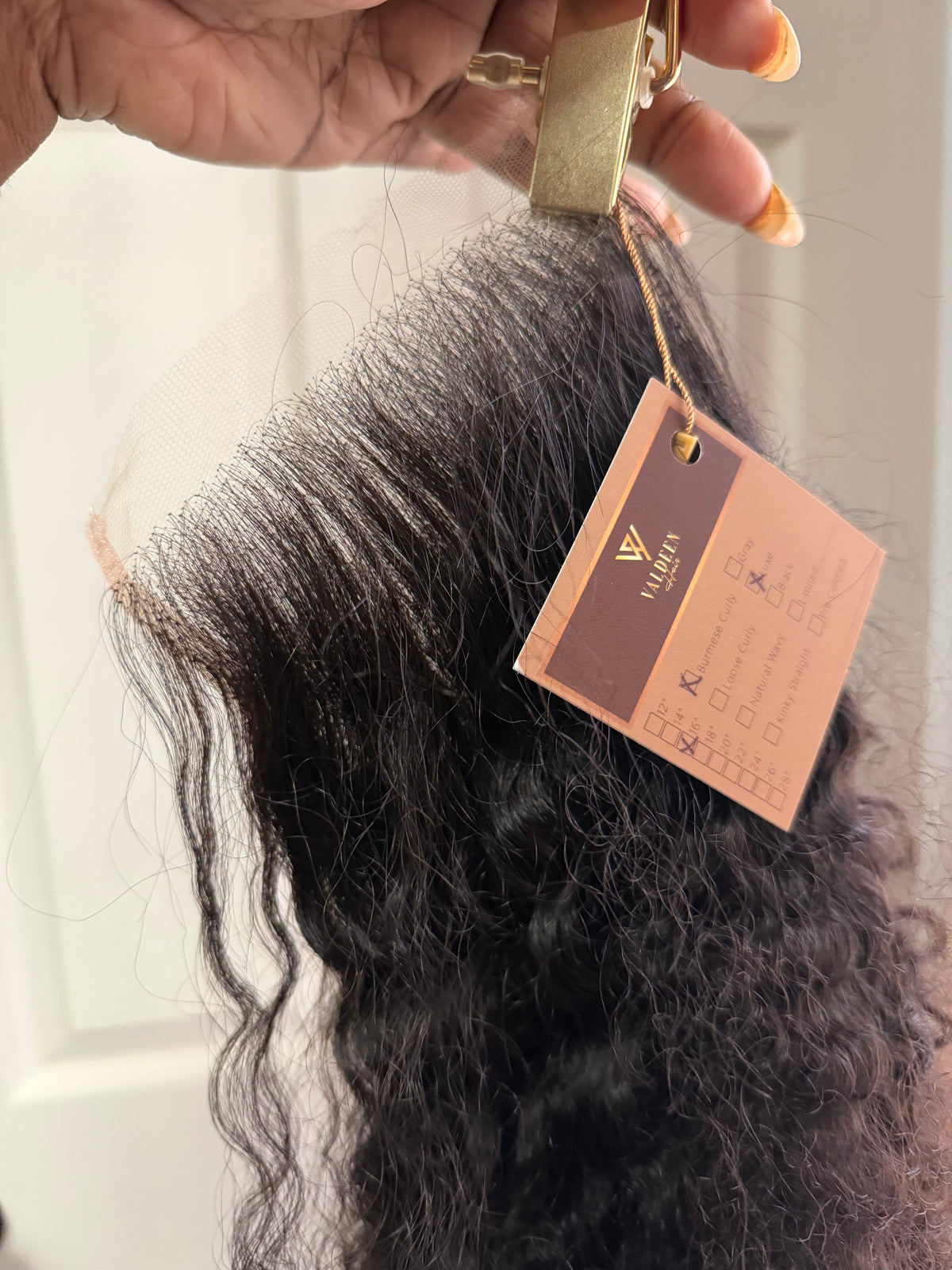 5x5 Closure: Burmese Curly | Luxe
