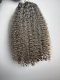 Clip Ins: Burmese Curly | Gray