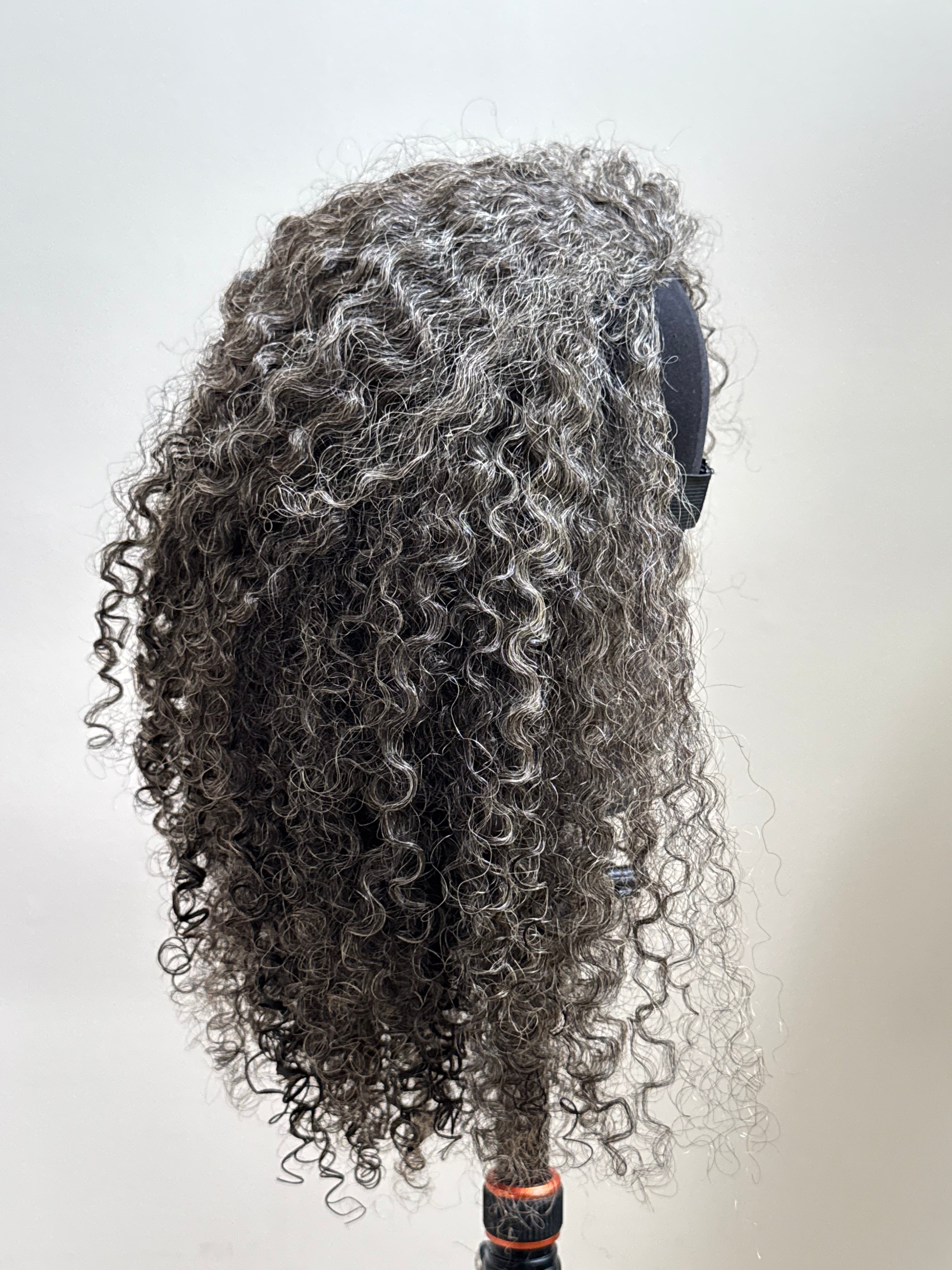 Halfwig: Burmese Curly | Gray