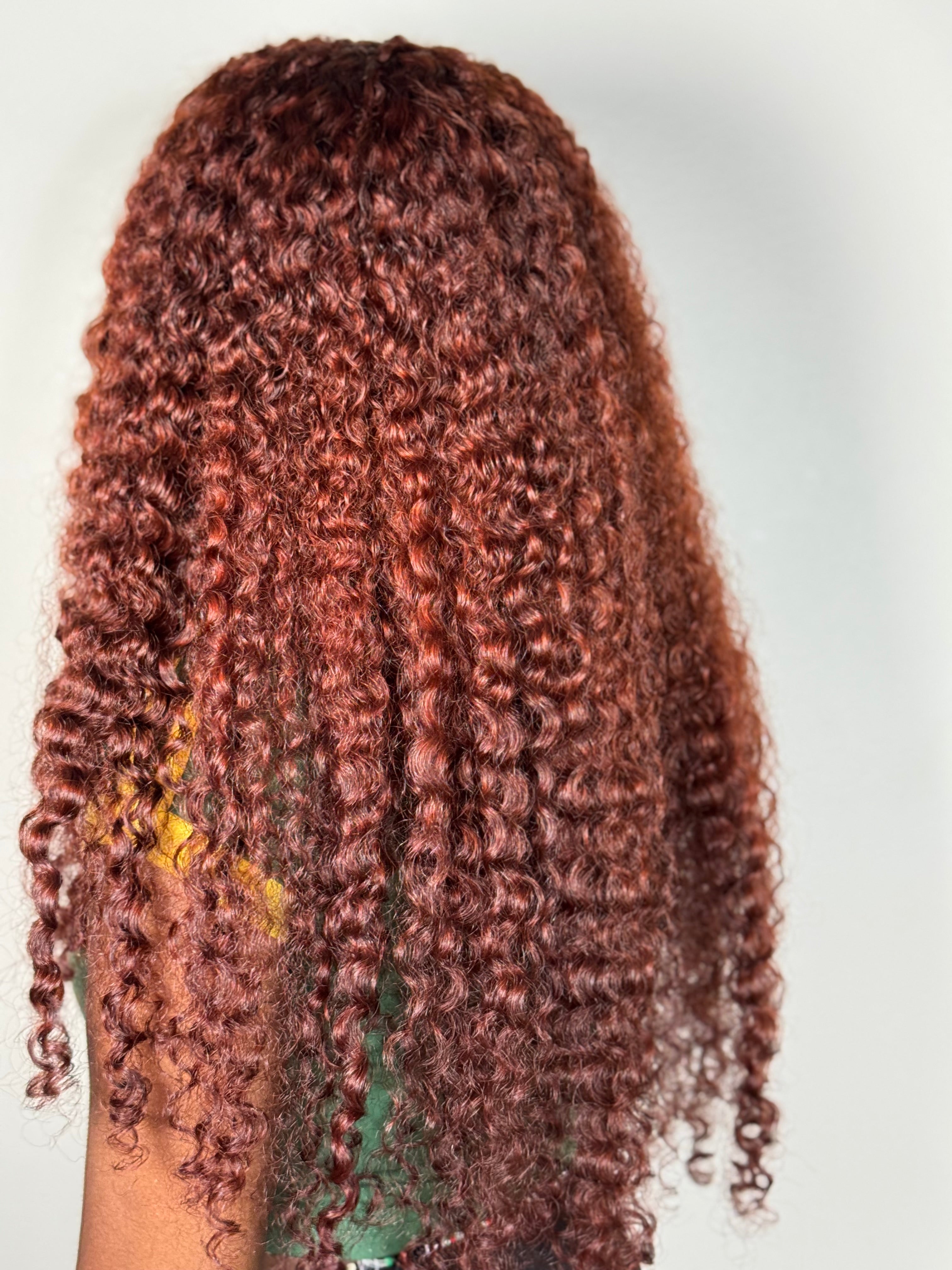 Pre-Colored Burmese Curly Bundles: Copper