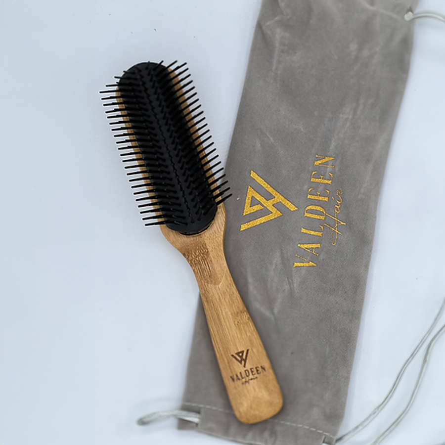 V Brush | Curl Defining Brush with Carrying Pouch
